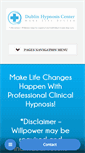 Mobile Screenshot of hypnosisindublin.ie
